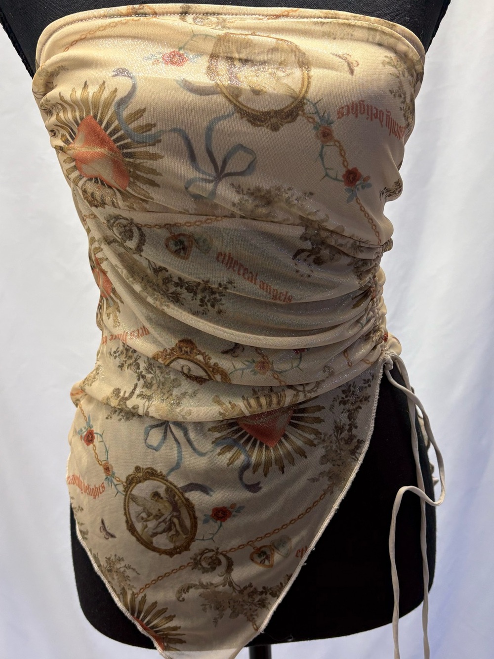 Urban Outfitters Silence + Noise Remy Tube Top Fairycore Coquette Small - Picture 5 of 11